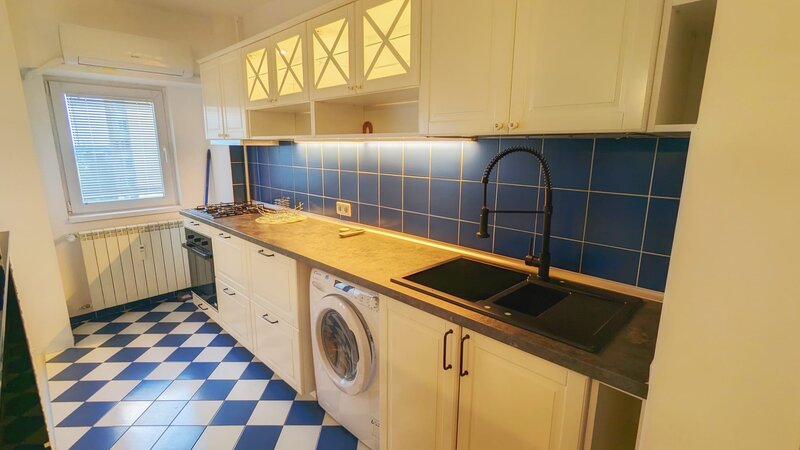 Metrou Lujerului, Studio 41mp, Refacut Total de la Placa, Boiler, AC, Anaf